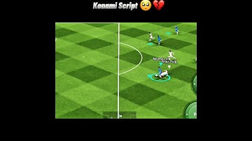 Konami Script 🥺💔#efootball #fifa #ronaldo #messi #neymar #konami #shorts #viralshorts