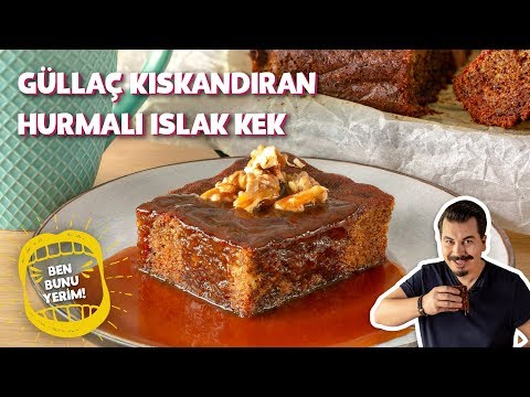 Hurmalı Islak Kek Tarifi - İftar Tarifleri / Ramazan Tarifleri / Tatlı Tarifleri