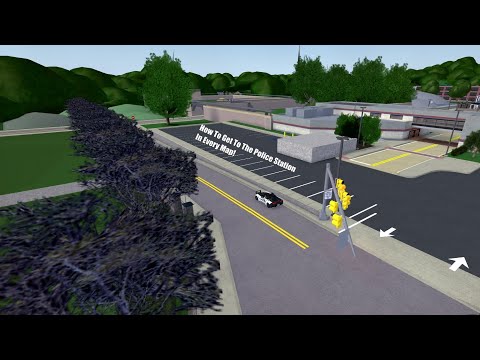 Roblox Ultimate Driving How To Get To The Police Station In Every Map Youtube - roblox ultimate driving police station