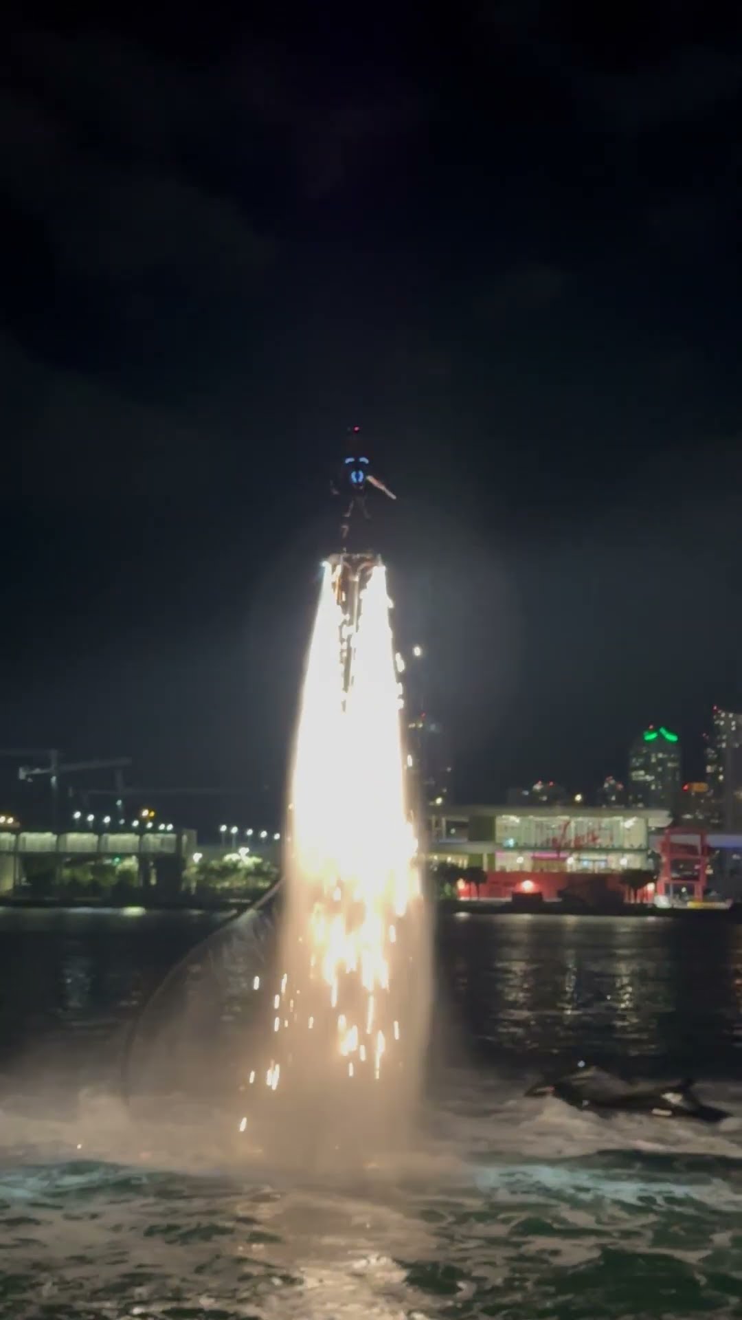 Flyboard Fireworks Show || ViralHog