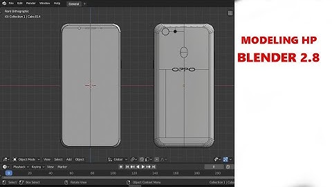 Blender Timelapse | Modeling a Mobile Phone