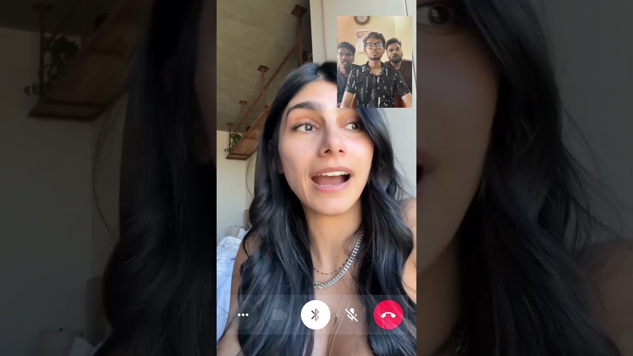 ⁣Mia Khalifa and she talking about world war 😳📞 #viralreels #trendingreels #funnyreels #comedyreels