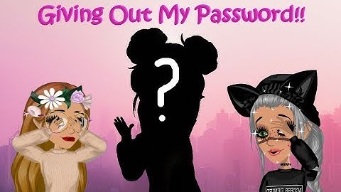 Giving out my password on msp?!?!?
