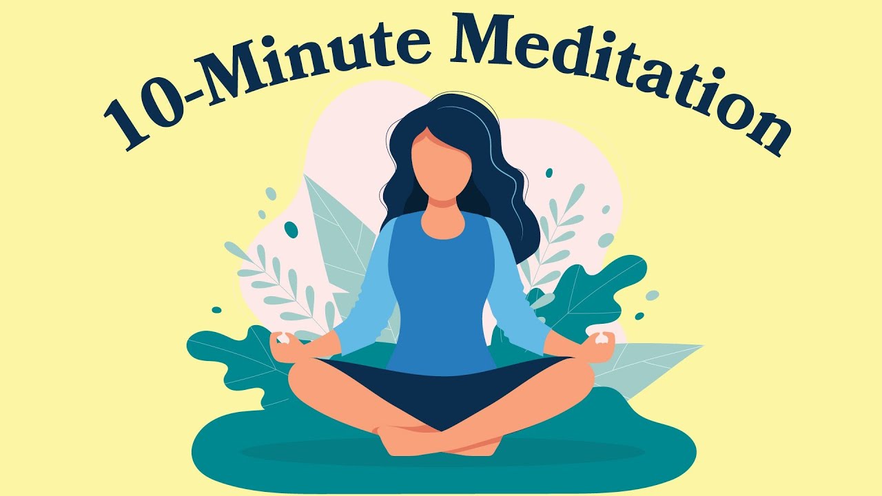 Eine zehnminütige geführte Meditation, um deinen Geist zu klären.