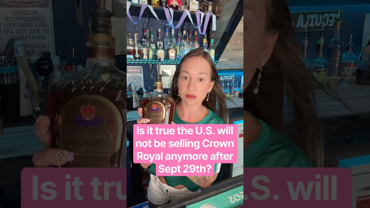 Is it true that Crown Royal won’t be sold in the U.S. anymore starting September 29th 2026?