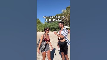 Thumbnail of PEOPLE WHO SPEAK ITALIAN 🇮🇹 WHAT DID SHE SAY? #italian #italy #translate #languages #fyp