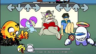 FNF Corrupted Jake and White Imposter sing Forgotten World Cover