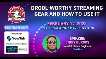 Unprecedented Control From Anywhere—NewTek Debuts New NDI® Native Flex Control Panel