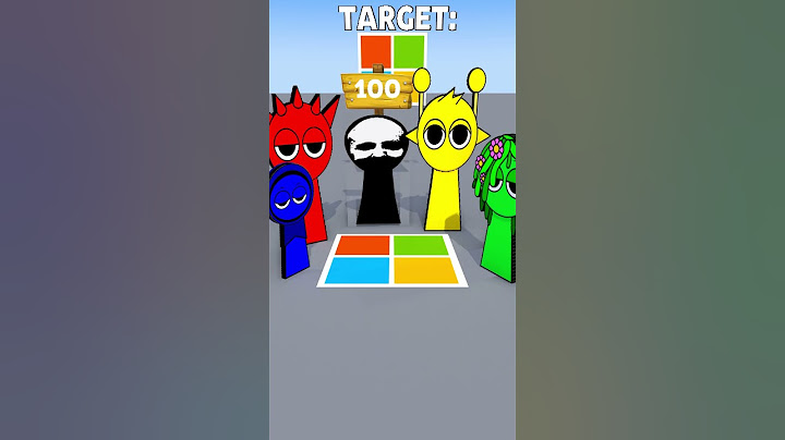 Colour Match Puzzle Challenge with Logo - Incredibox Sprunki