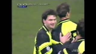 1996.12.04 Borussia Dortmund 5 - Steaua Bucharest 3 (Full Match 60fps - 1996-97 Champions League)