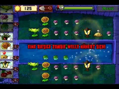 Plants Vs. Zombies - Level 4-8 Walkthrough - Adventure - Youtube