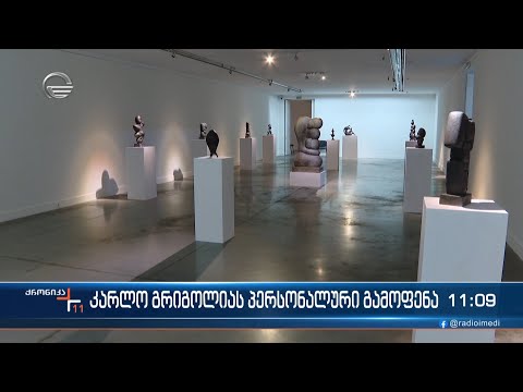 კარლო გრიგოლიას პერსონალური გამოფენა13