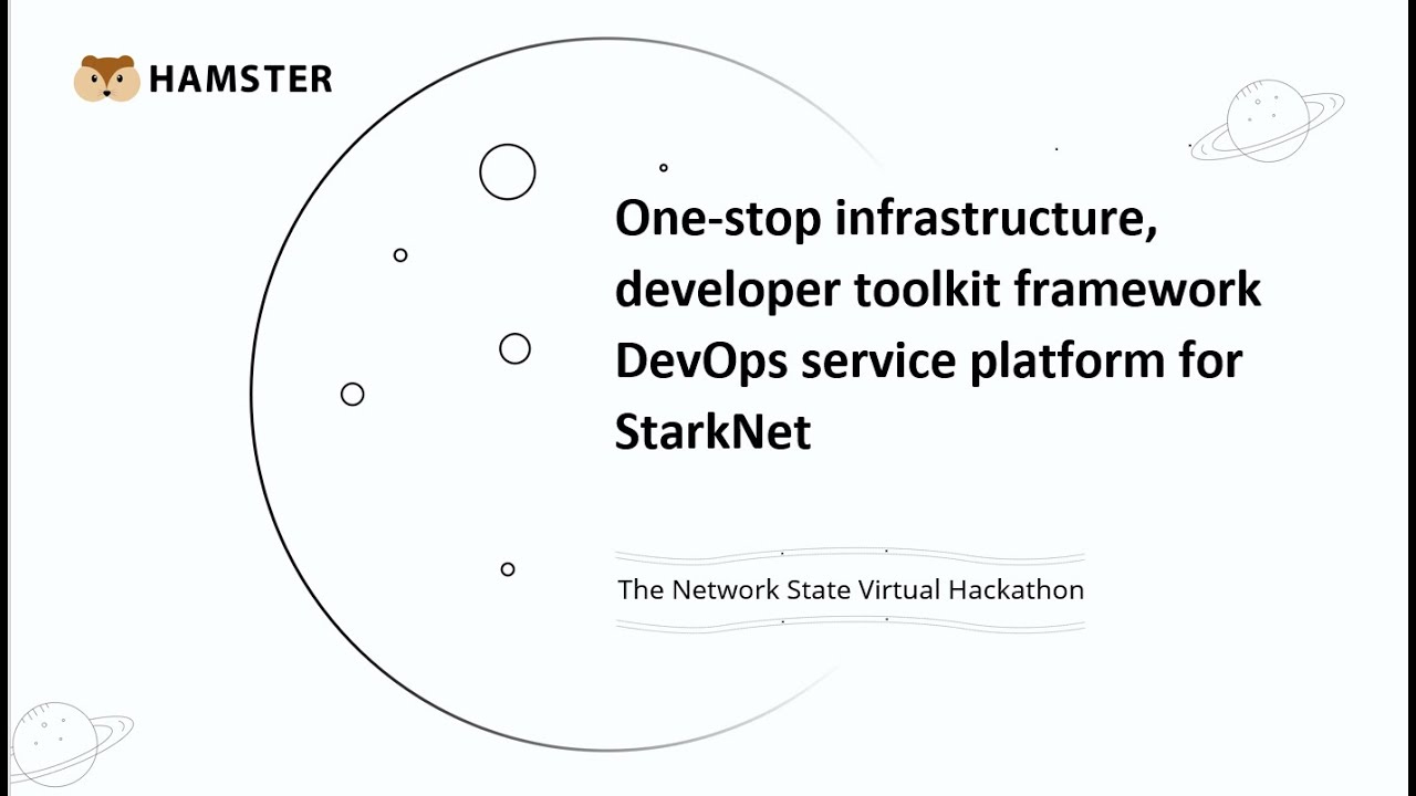 Hamster Demo Video for the Network State Virtual Hackathon - YouTube