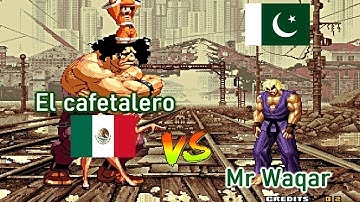 SNK vs. Capcom - SVC Chaos Super Plus - El cafetalero vs Mr Waqar FT5