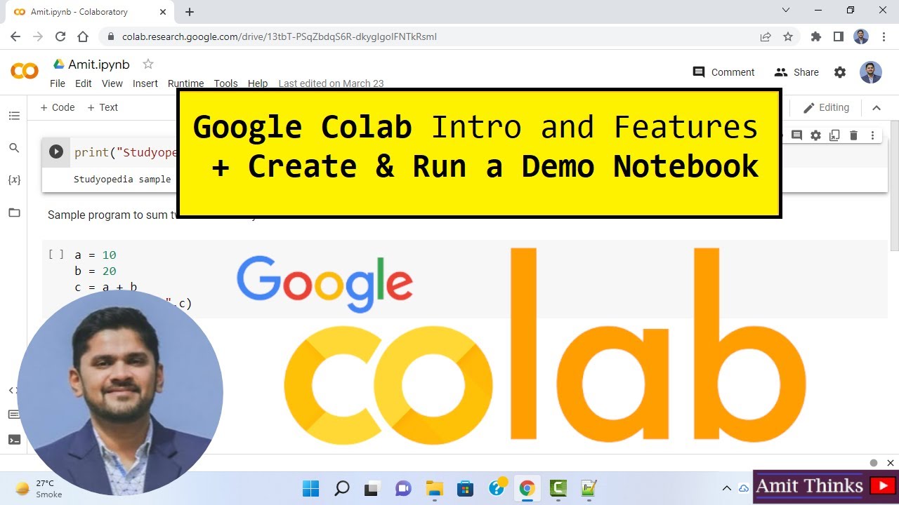 colab research python