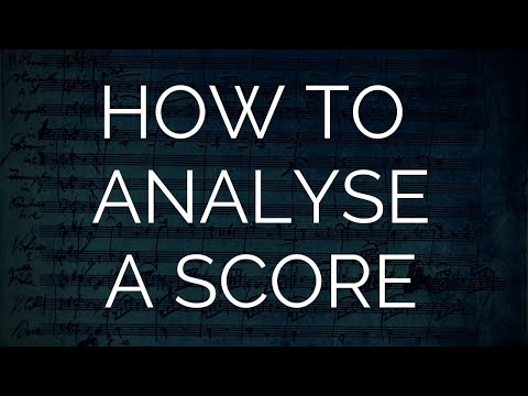 Wie man einen Score Analyse