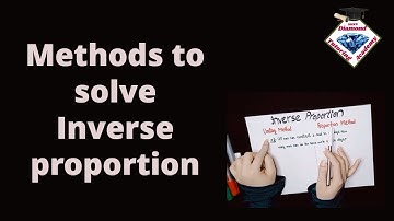 How to solve inverse proportion word problems? | Inverse Proportion