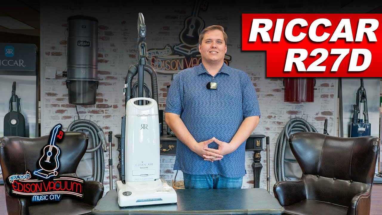 Exploring the ALL NEW "Riccar R27D" | An Edison Vacuum Overview