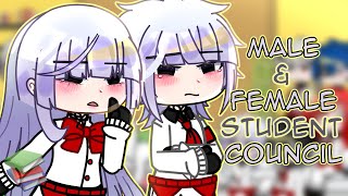 ~|Male and Female Student Council Reacts|~|GCRV|~|Yandere Simulator|~