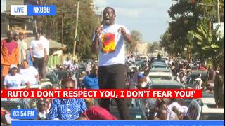 Ni Mbaya!! Listen To Sifuna Powerful Remarks Today In Nkubu, Meru Destroying Kasongo Badly!🔥