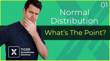 The Concept Of The Normal Distribution Explained (Normal Distribution In Excel Part 1)