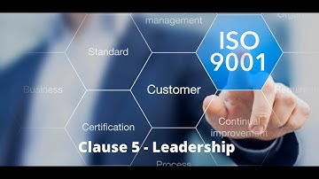 ISO 9001 in 90 minutes Clause 5 Leadership