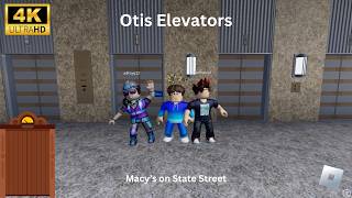 [4K] Otis Elevators - Macy's on State Street - Roblox
