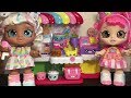 Kindi Kids Donatina Marsha Mello Snack Time Friends Kindi Fun SuperMarket Playset Moose Toys Review