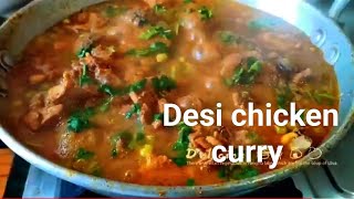 HOME STYLE DESI CHICKEN CURRY/SPICY ??️?️?️@pinkprettygirl food recipe