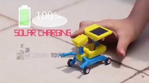 DIY Construction Salt Water Powered Robot Toys