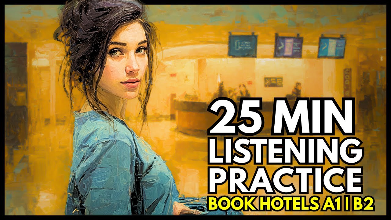 Практика аудирования и разговорной речи в отеле | Изучение гостиничных разговоров через истории |...