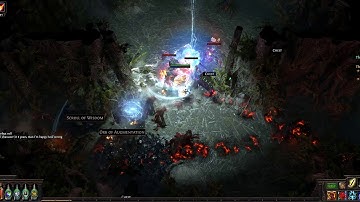 Path of Exile Delve Elementalist Witch Tier 7 Map (level 81)