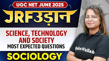 UGC NET June 2025 Sociology | Unit 9 | Science, Technology and Society | Nidhi Ma