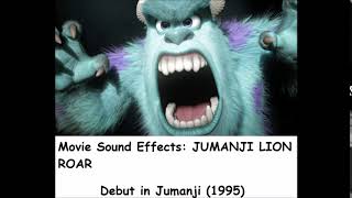 Movie Sound effects - JUMANJI LION ROAR