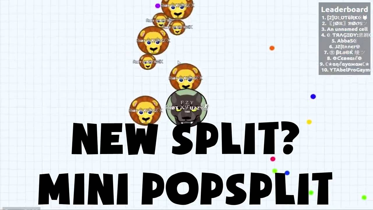 NEW!! The MINI-POP Agario Technique + Compiliation (idea from Joopy)