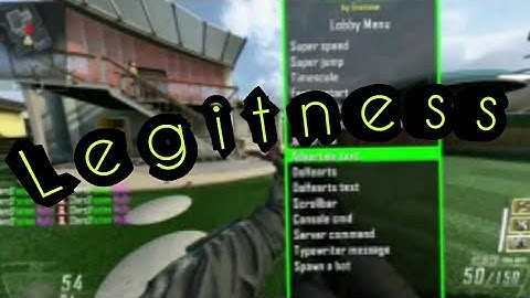 How to mod call of duty black ops 2 *no jailbreak*no USB*no computer* aLl LeGiT