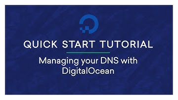 Managing your DNS with DigitalOcean