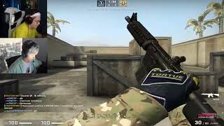 m0nesy vs buster 1х1 на аимке! csgo