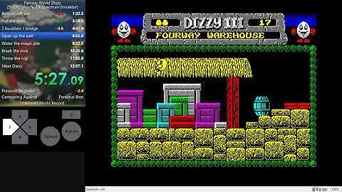 Fantasy World Dizzy (Dizzy 3) speedrun (any% ZX Spectrum) in 13:32