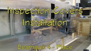 Bearhawk Experimental Airplane Build : Riveting Inspection Covers