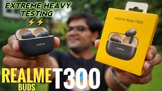 realme Buds T300 ANC Earbuds Extreme Heavy Testing ⚡⚡ Best ANC Earbuds Under 2500 ??