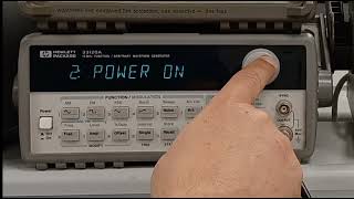 Tutorial: HP 33120A Function Generator