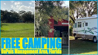 FREE Camping in Florida DuPuis Management Area (Hot Showers, Free RV Dump Station and more!)