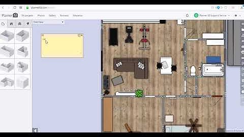 Planner 5D Web/Browser App Annotations In 2D