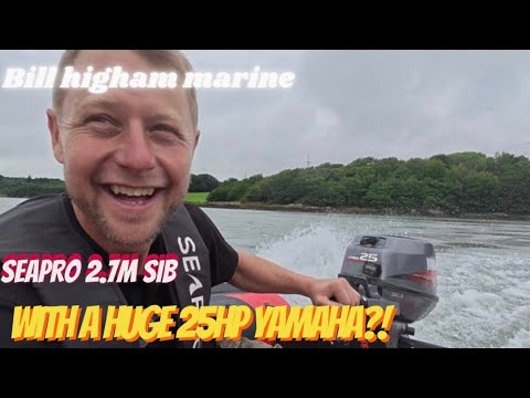 Will i break my little seapro 2.7m SIB with this HUGE 25hp Yamaha?!?! 