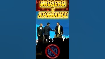 Candidato a presidente mostró su falta de educación ante todo Chile @fr_parisi  #chile #noticias