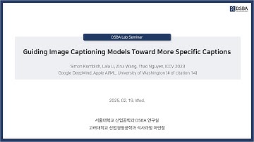 [Paper Review] Guiding Image Captioning Models Toward More Specific Captions