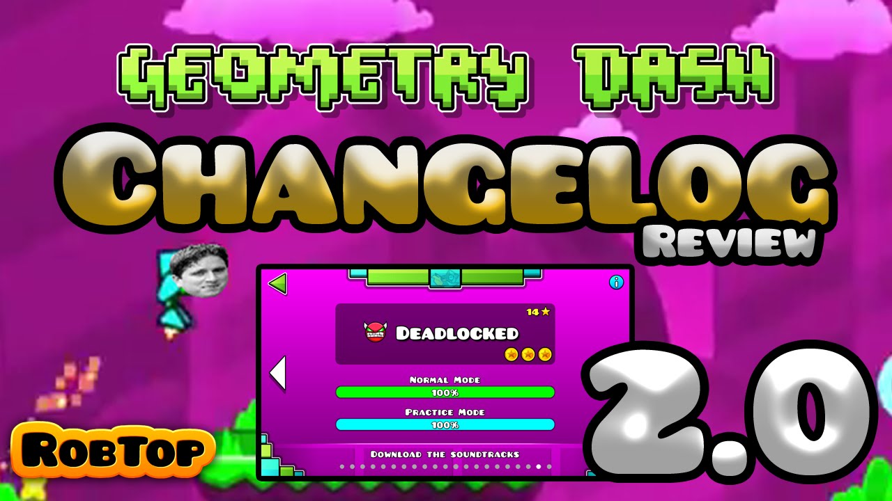 fingerdash full ver GEOMETRY DASH 2.0 CHANGELOG!!