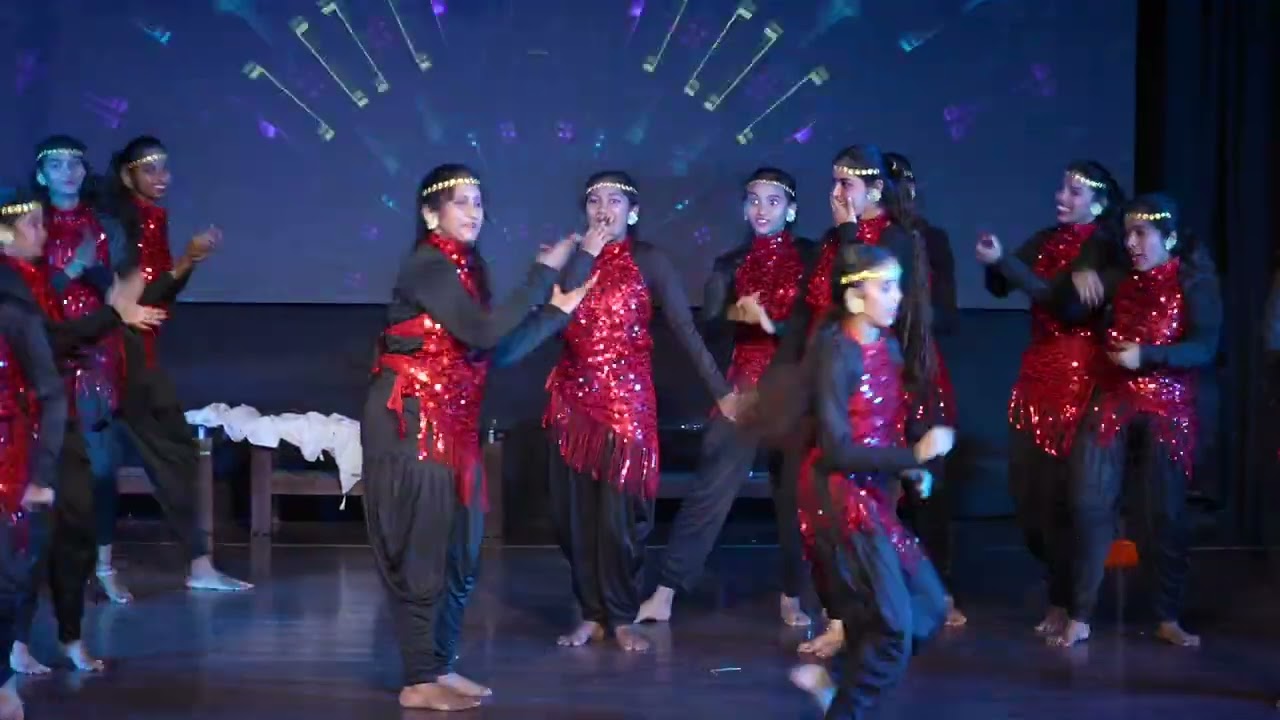 Sree Manjunatha Vidyalaya, Magadi Road, B-23, School Day Dance Programme 2026 10th B girls