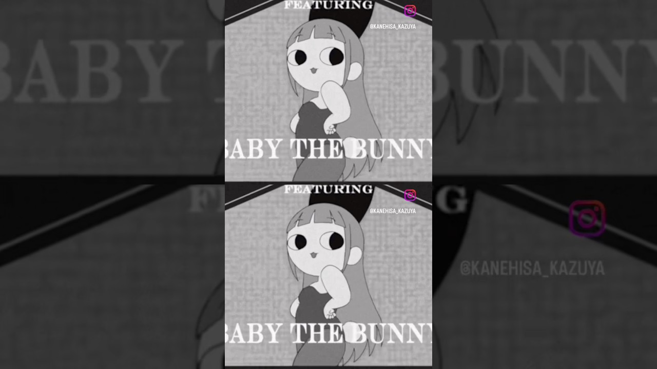 Walking🐰 #Babythebunny #animation #cartoon